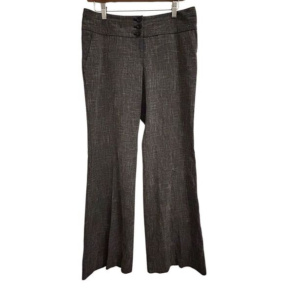 Y2K The Limited Cassidy Fit Tweed Trousers size 6 preppy work career stretch cla - Picture 1 of 9